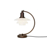 Louis Poulsen PH 2/2 Luna tafellamp aged brass opal - 5744172150 Louis Poulsen PH 2/2 Luna tafellamp aged brass opal - 5744172150