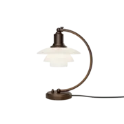 Louis Poulsen PH 2/2 Luna tafellamp aged brass opal - 5744172150 Louis Poulsen PH 2/2 Luna tafellamp aged brass opal - 5744172150