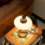 Louis Poulsen PH 2/2 Luna tafellamp aged brass opal - 5744172150 Louis Poulsen PH 2/2 Luna tafellamp aged brass opal - 5744172150