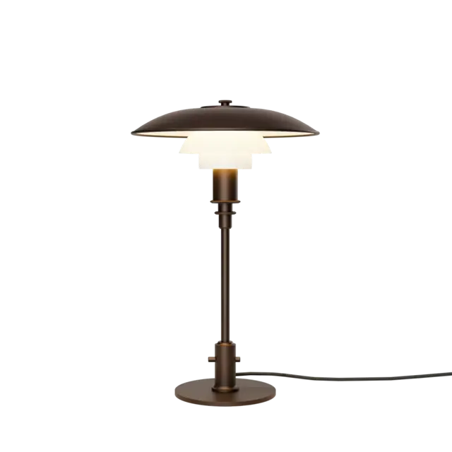 Louis Poulsen PH 3/2 tafellamp aged brass opal - 5744165617