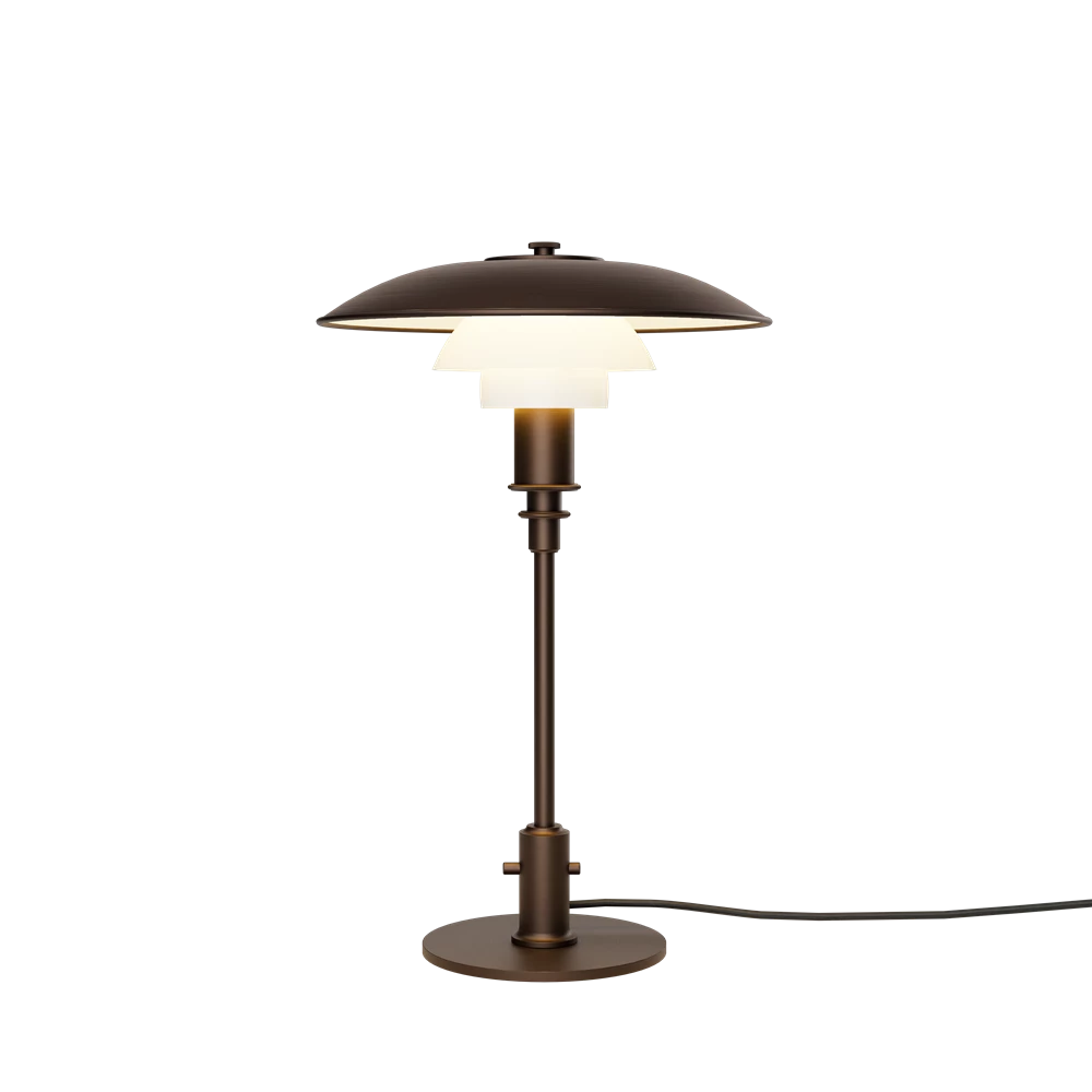 Louis Poulsen PH 3/2 tafellamp aged brass opal - 5744165617