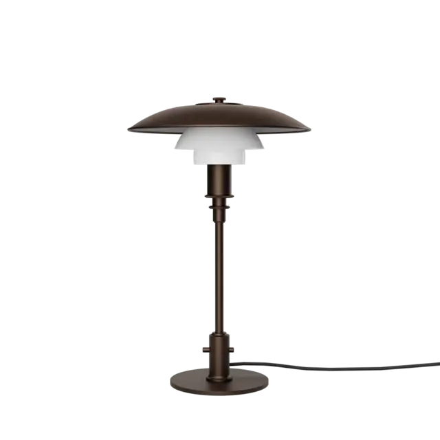 Louis Poulsen PH 3/2 tafellamp aged brass opal - 5744165617