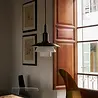Louis Poulsen Lampada a sospensione PH 3/3 in ottone anticato opalino - 5741115806 Louis Poulsen Lampada a sospensione PH 3/3 in ottone anticato opalino - 5741115806