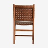 Nordal Chaise Aya marron - 17570 Nordal Chaise Aya marron - 17570
