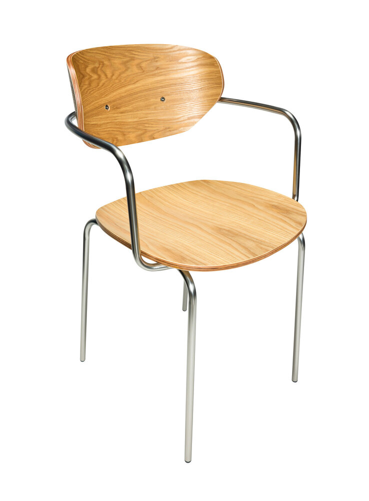 Hubsch Arch chair natural - 422006 Hubsch Arch chair natural - 422006