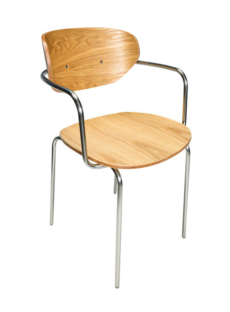 Hubsch Arch Stuhl natur - 422006
