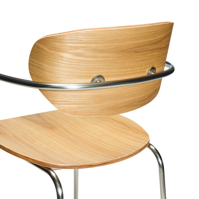 Hubsch Arch Stuhl natur - 422006