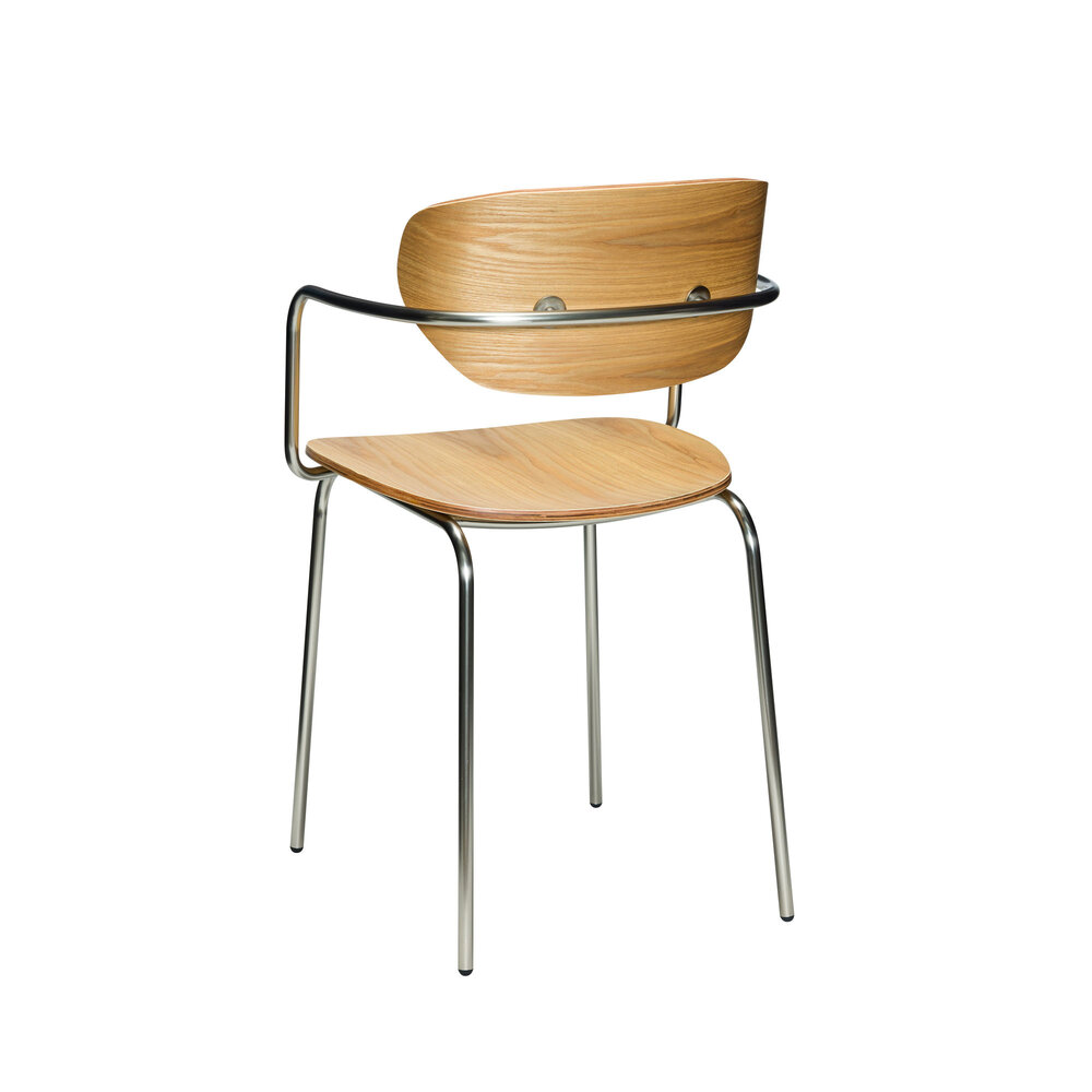 Hubsch Arch chair natural - 422006 Hubsch Arch chair natural - 422006