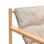 Hubsch Chaise Heritage avec repose-pieds - 422007 Hubsch Chaise Heritage avec repose-pieds - 422007