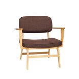 Hubsch Poltrona Haze marrone scuro - 022101 Hubsch Poltrona Haze marrone scuro - 022101