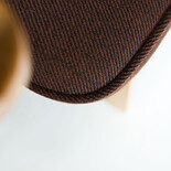 Hubsch Poltrona Haze marrone scuro - 022101 Hubsch Poltrona Haze marrone scuro - 022101