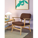 Hubsch Haze Loungesessel dunkelbraun - 022101 Hubsch Haze Loungesessel dunkelbraun - 022101