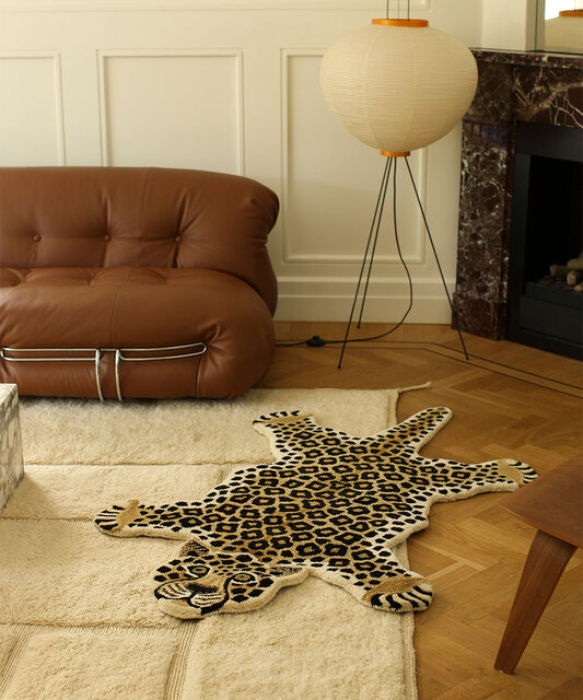 Doing Goods Loony leopard vloerkleed large - 1.45.10.001.700.5