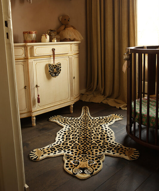 Doing Goods Loony leopard vloerkleed large - 1.45.10.001.700.5
