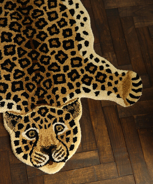 Doing Goods Loony leopard vloerkleed large - 1.45.10.001.700.5