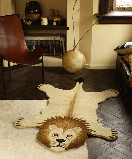 Doing Goods Moody lion vloerkleed large - 1.45.10.009.710.5