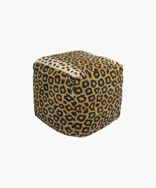 Doing Goods Petit pouf léopard - 1.40.15.005.700.3