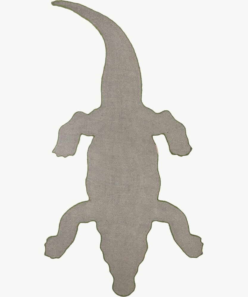Doing Goods Coolio Tapis crocodile XL - 1.45.10.060.060.6 Doing Goods Coolio Tapis crocodile XL - 1.45.10.060.060.6