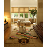 Doing Goods Archie check bear rug XL - 5703100000