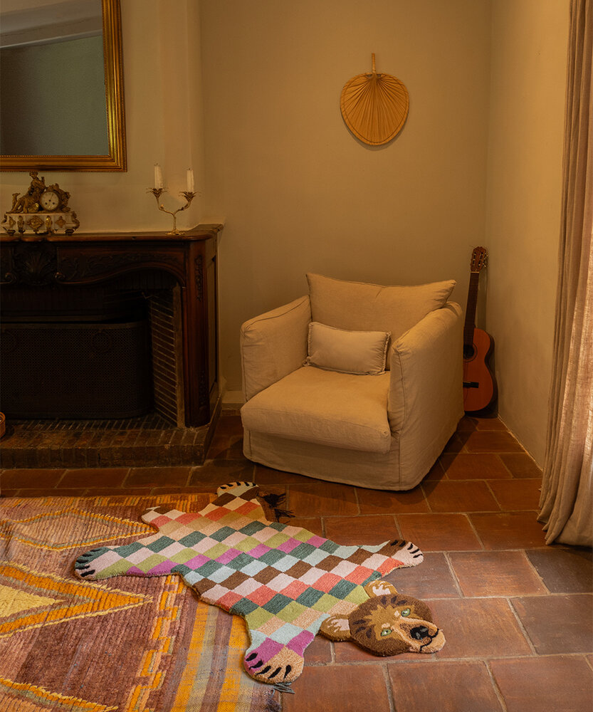 Doing Goods Archie rutig björnmatta L - 1.45.10.094.099.5 Doing Goods Archie rutig björnmatta L - 1.45.10.094.099.5