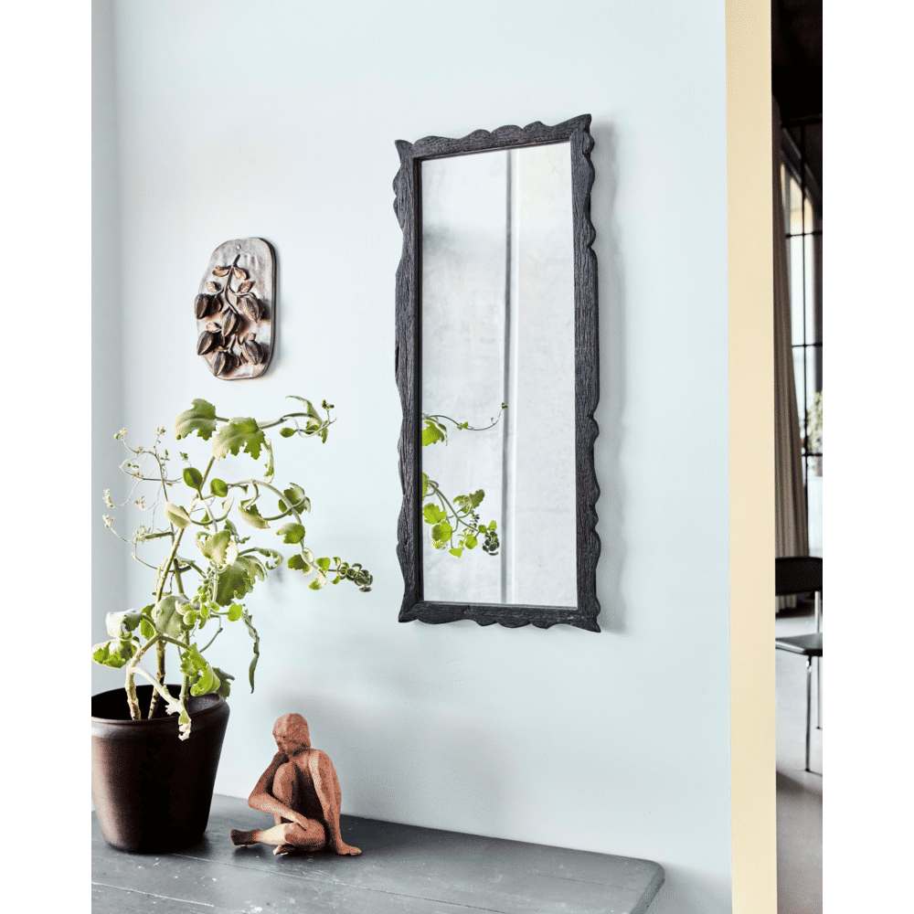 House Doctor Miroir sculpté marron 75x31,5cm - 900000620 House Doctor Miroir sculpté marron 75x31,5cm - 900000620