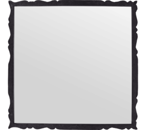 House Doctor Miroir sculpté marron 75x75cm House Doctor Miroir sculpté marron 75x75cm