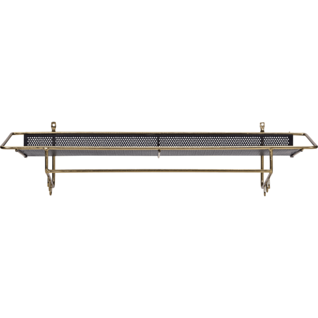 House Doctor Mensola da parete Wally ottone anticato/nero - 900000268 House Doctor Mensola da parete Wally ottone anticato/nero - 900000268