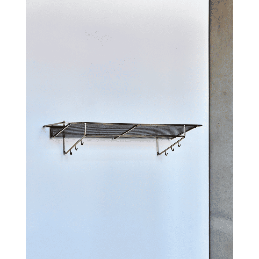 House Doctor Wally wandplank antiek messing/zwart - 900000268