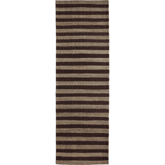 House Doctor Block vloerkleed 300x90cm bruin/naturel - 900000166