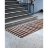 House Doctor Block vloerkleed 300x90cm bruin/naturel - 900000166 House Doctor Block vloerkleed 300x90cm bruin/naturel - 900000166