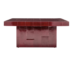 House Doctor Table basse en brique rouge House Doctor Table basse en brique rouge