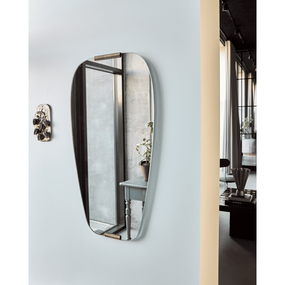 House Doctor Clips spiegel goud 100x54,5cm - 900000088 House Doctor Clips spiegel goud 100x54,5cm - 900000088