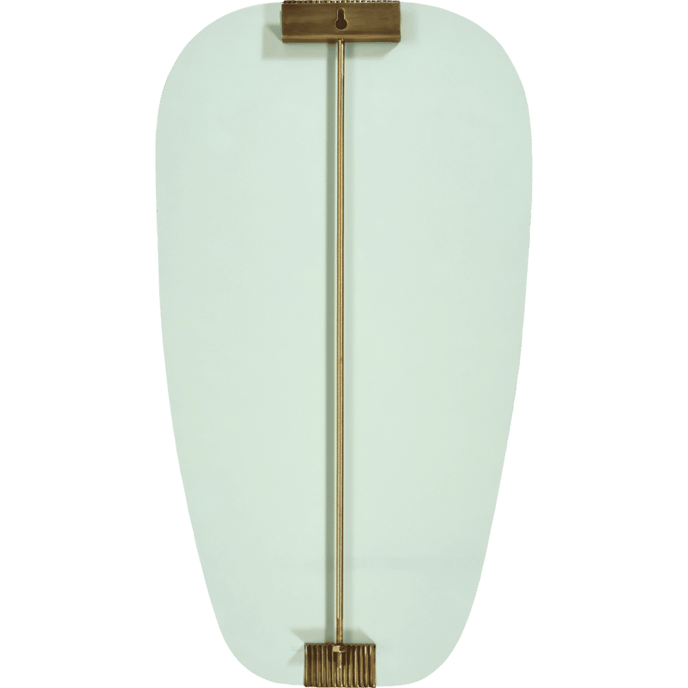 House Doctor Clips spiegel goud 58x32cm - 900000082 House Doctor Clips spiegel goud 58x32cm - 900000082