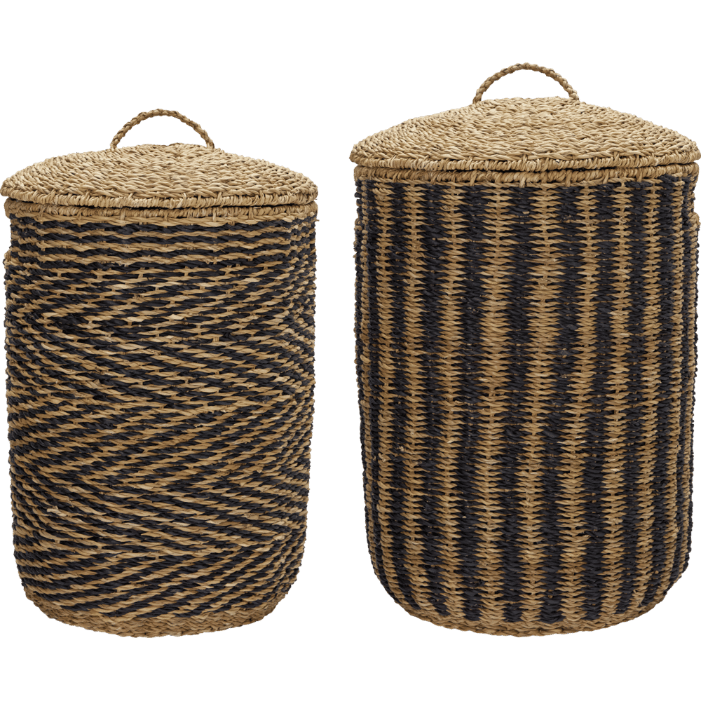 House Doctor Cesti Cesto naturale/nero - 212470039 House Doctor Cesti Cesto naturale/nero - 212470039