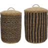 House Doctor Paniers Cesto naturel/noir - 212470039 House Doctor Paniers Cesto naturel/noir - 212470039