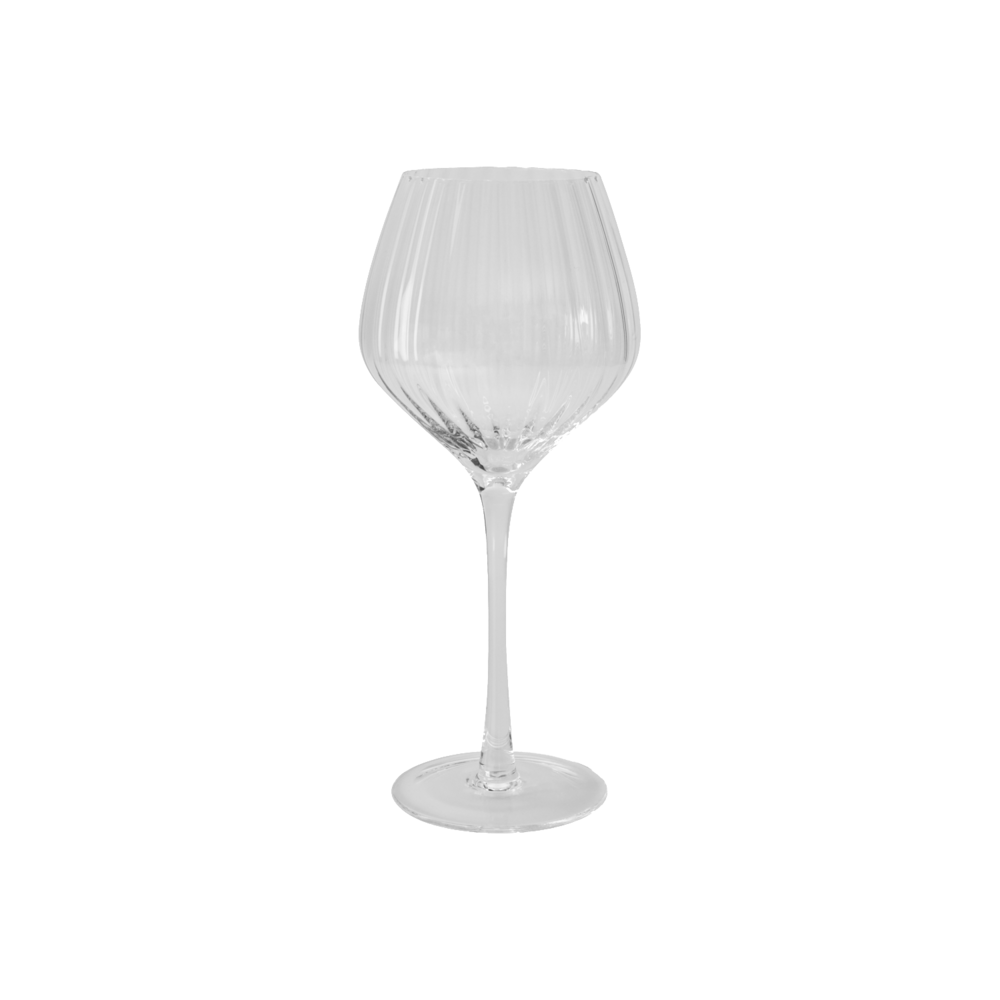 Lot De 8 Verres à Vin Transparents, Génériques, D'occasion