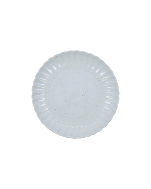 House Doctor Scallop dinner plates, light blue, set of 6 - 267710016 House Doctor Scallop dinner plates, light blue, set of 6 - 267710016