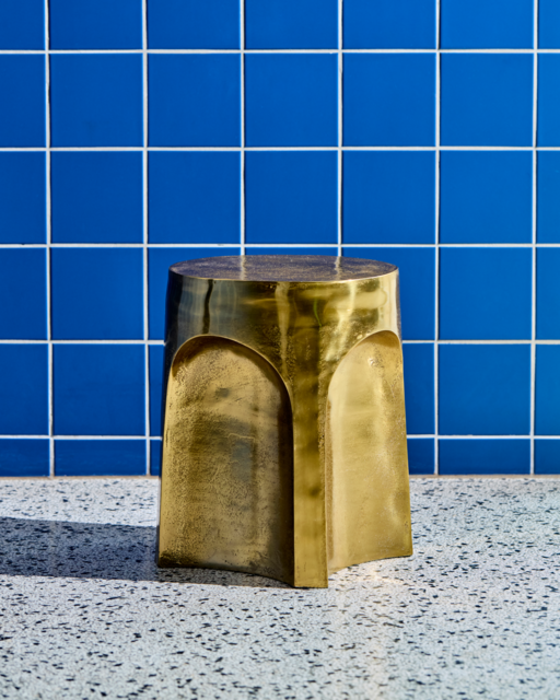 House Doctor Riga bijzettafel antiek goud - 900000122 House Doctor Riga bijzettafel antiek goud - 900000122