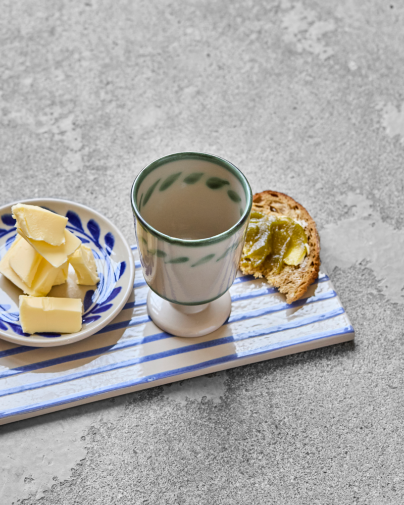 House Doctor Lot de 4 mugs Diva blanc cassé/vert - 900000469 House Doctor Lot de 4 mugs Diva blanc cassé/vert - 900000469