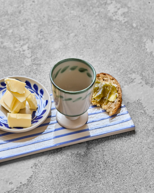 House Doctor Lot de 4 mugs Diva blanc cassé/vert - 900000469 House Doctor Lot de 4 mugs Diva blanc cassé/vert - 900000469