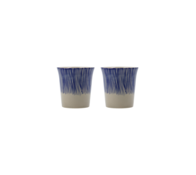 House Doctor Ensemble de 4 mugs Diva bleus House Doctor Ensemble de 4 mugs Diva bleus