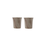 House Doctor Lot de 4 mugs Diva marron - 900000489 House Doctor Lot de 4 mugs Diva marron - 900000489