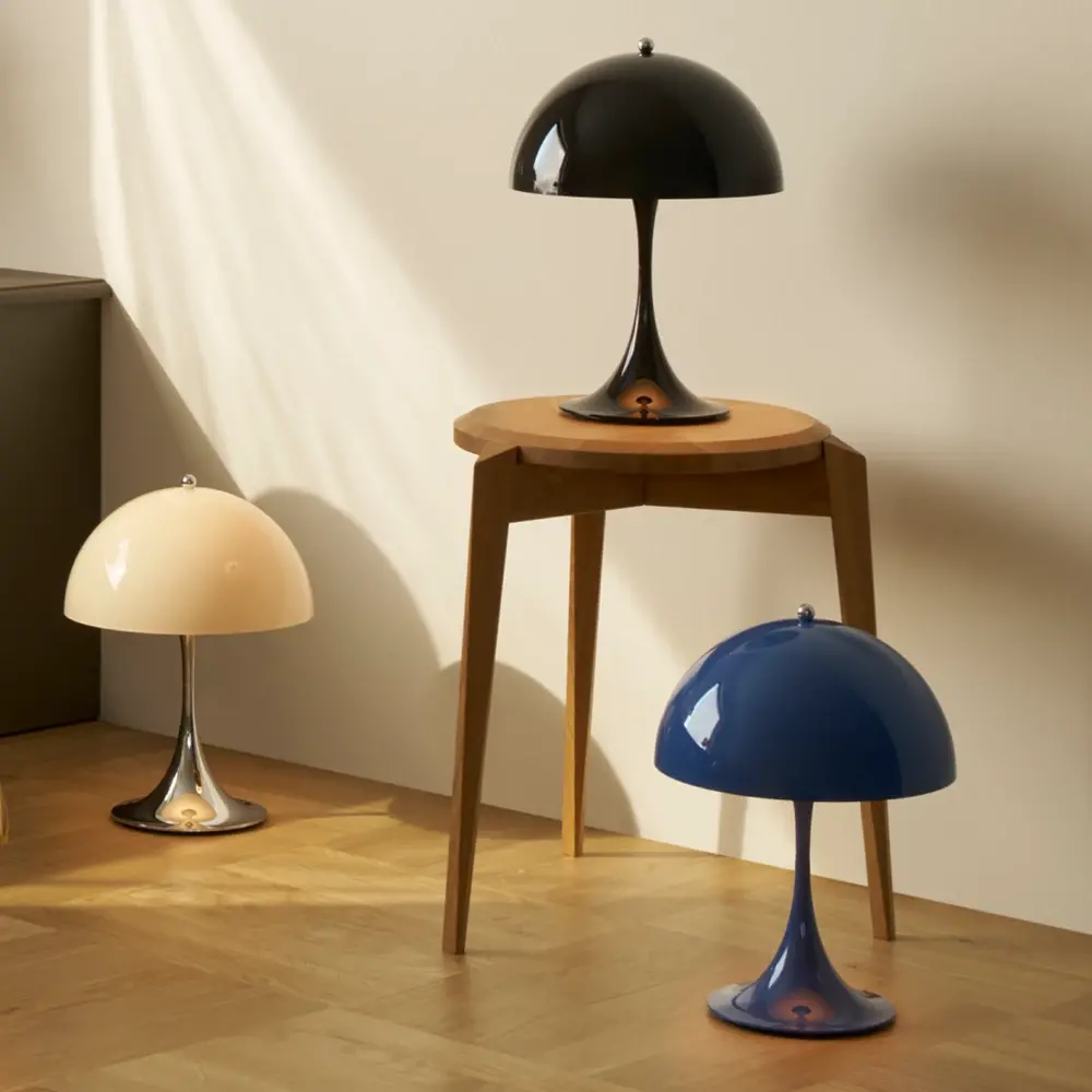 Louis Poulsen Panthella 250 tragbare Tischleuchte Chrom opalbeige - 5744172998 Louis Poulsen Panthella 250 tragbare Tischleuchte Chrom opalbeige - 5744172998