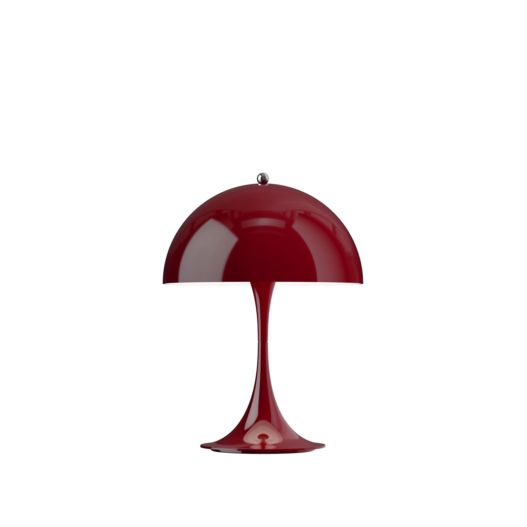 Louis Poulsen Panthella 250 portable tafellamp burgundy - 5744173052