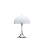 Louis Poulsen Panthella 250 portable tafellamp chrome opal blue grey - 5744172956 Louis Poulsen Panthella 250 portable tafellamp chrome opal blue grey - 5744172956