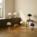 Louis Poulsen Panthella 250 tragbare Tischleuchte Chrom opal blaugrau - 5744172956 Louis Poulsen Panthella 250 tragbare Tischleuchte Chrom opal blaugrau - 5744172956