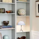 Louis Poulsen Panthella 250 bærbar bordlampe krom opal blågrå - 5744172956 Louis Poulsen Panthella 250 bærbar bordlampe krom opal blågrå - 5744172956
