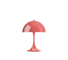 Louis Poulsen Panthella 250 bærbar bordlampe ugjennomsiktig korall Louis Poulsen Panthella 250 bærbar bordlampe ugjennomsiktig korall