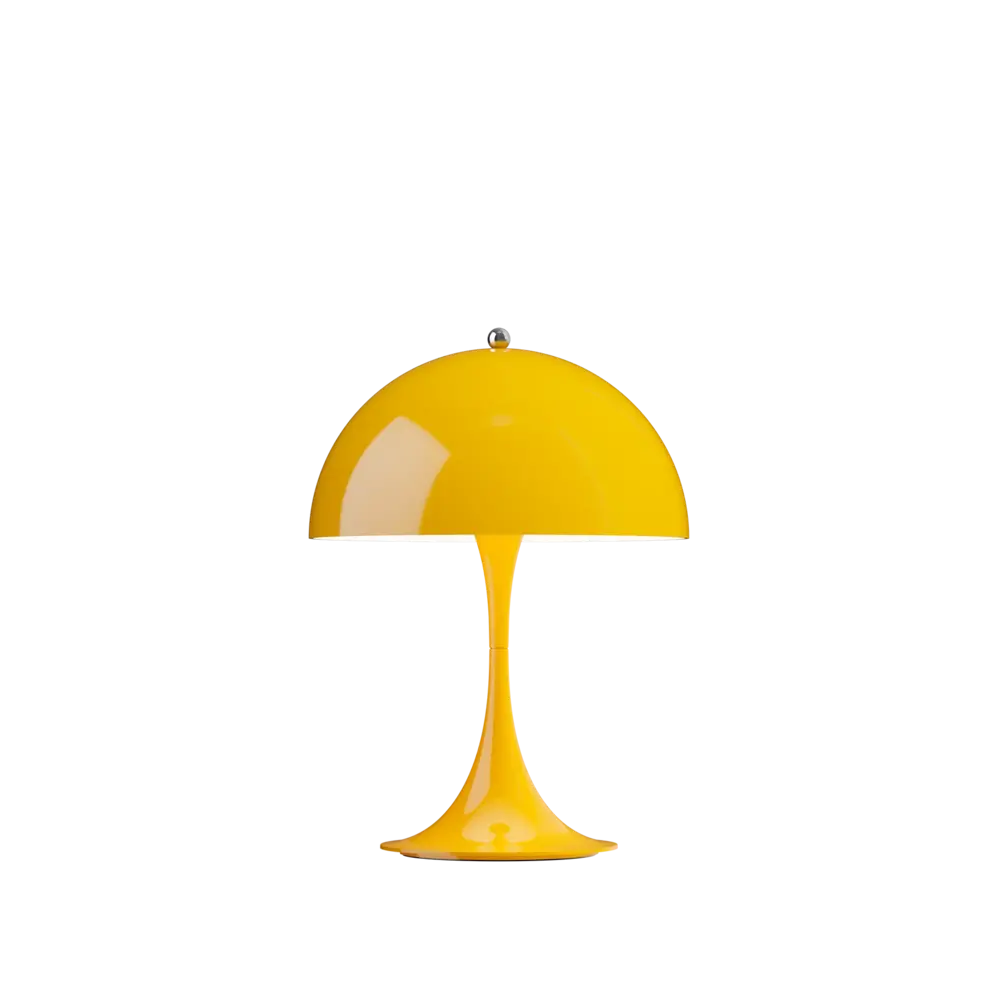 Louis Poulsen Lámpara de mesa portátil Panthella 250 amarillo opaco - 5744173036 Louis Poulsen Lámpara de mesa portátil Panthella 250 amarillo opaco - 5744173036