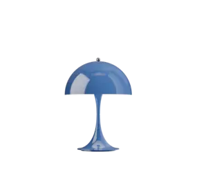Louis Poulsen Tragbare Tischleuchte Panthella 250, opak indigoblau Louis Poulsen Tragbare Tischleuchte Panthella 250, opak indigoblau